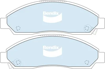 ผ้าดิสเบรคหน้า Bendix GCT DB1468 Isuzu D-Max 2003-2006 Bendix
