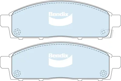 ผ้าเบรคหน้า Bendix Metal King Titanium DB1774MKT Mitsubishi Triton 2005+ / Pajero Sport 2008-2014 Bendix