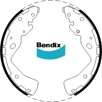 ก้ามเบรคหลัง Bendix BS5238 Nissan Navara NP300 ปี 2014+ Bendix