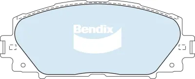 ผ้าดิสเบรคหน้า BENDIX General CT Vios 07-12 / Yaris 06-12 รุ่น E/G (DB1820) Bendix