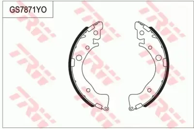 ผ้าเบรคหลัง (ก้ามเบรค) TRW GS7871 Honda City / Jazz GK TRW