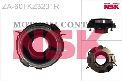 ลูกปืนคลัทช์ NSK 60TKZ3201R Isuzu D-Max คอมมอนเรล 2.5 (4JK1) NSK