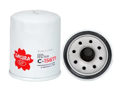 ไส้กรองน้ำมันเครื่อง Sakura C-15671 Isuzu All New D-Max 2.5/3.0, MU-X Sakura