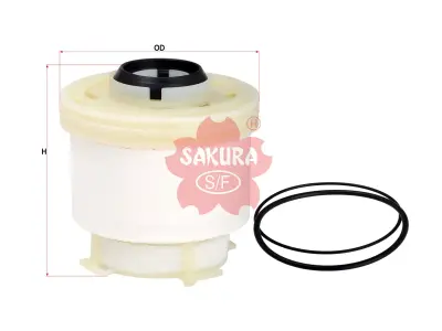 ไส้กรองโซล่า Sakura F-10200 Mitsubishi Triton / Pajero Sport 2.4 ปี 2015+ (4N15) Sakura