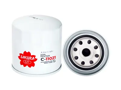 ไส้กรองน้ำมันเครื่อง Sakura C-11021 Hilux Tiger D4D 2.5/3.0 Sakura