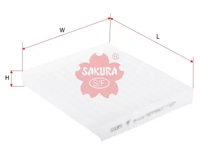 ไส้กรองแอร์ Sakura CA-1112 Vigo / Fortuner / Innova / Commuter KDH Sakura