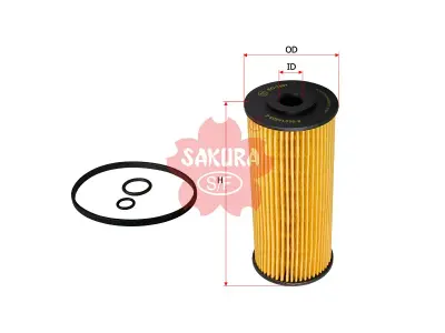 ไส้กรองน้ำมันเครื่อง SAKURA EO-1501 Isuzu ELF NLR/NMR 130 (4JJ1) Sakura