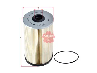 ไส้กรองดักน้ำ SAKURA EF-15131 Isuzu DECA FVM 240/300 (6HK1) Sakura