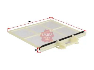 ไส้กรองแอร์ SAKURA CA-15010 Isuzu ELF NLR/NMR 130 / NPR 150 Sakura
