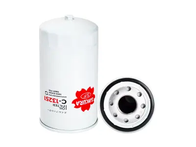 ไส้กรองน้ำมันเครื่อง Hino 500 FC9J เครื่อง J05E (Sakura C-13251) Sakura