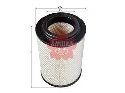 ไส้กรองอากาศลูกนอก Hino 500 FC9J เครื่อง J05E (Sakura A-1324) Sakura