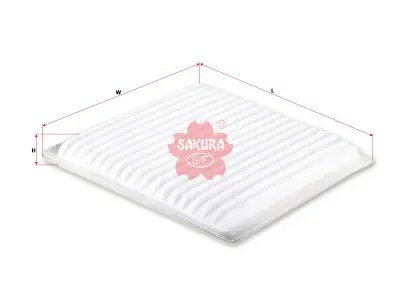 ไส้กรองแอร์ Hino 500 FC9J / FG8J / FM8J (Sakura CA-13010) Sakura