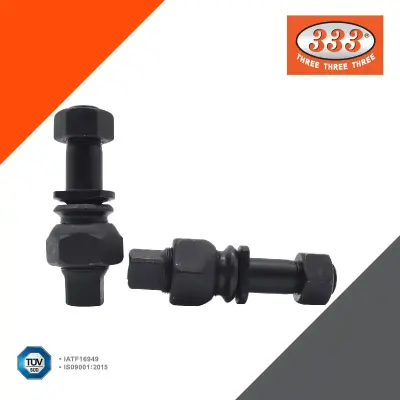 สกรูน็อตล้อ-หลังรถบรรทุก ISUZU JCM, ROCKY 175, DECA195 BUS 260M, CXZ 8 น็อต หัวน็อต 20 x 1.5 มิล, น็อต 22 x 1.5 มิล, ยาว 92 มิล REAR (L) 333… 333