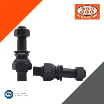 สกรูน็อตล้อ-หลังรถบรรทุก ISUZU JUMBO 260, ROCKY 240, 270, DECA 240, 270 หัวน็อต 20 x 1.5 มิล, น็อต 22 x 1.5 มิล, ยาว 97 มิล REAR (L) 333 3RHB-S513L 333