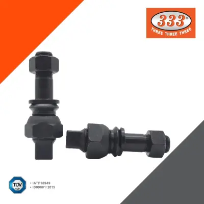 สกรูน็อตล้อ-หลังรถบรรทุก ISUZU JUMBO 260, ROCKY 240, 270, DECA 240, 270 หัวน็อต 20 x 1.5 มิล, น็อต 22 x 1.5 มิล, ยาว 97 มิล REAR (R) 333 3RHB-S513R 333