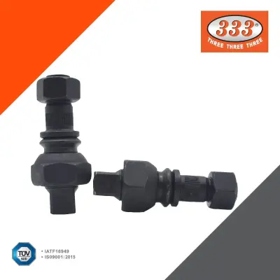 สกรูน็อตล้อ-หลังรถบรรทุก ISUZU NKR 110 แรง หัวน็อต 18 x 1.5 มิล, น็อต 20 x 1.5 มิล, ยาว 78 มิล (มีเฟือง) REAR (R) 333 3RHB-S517R 333