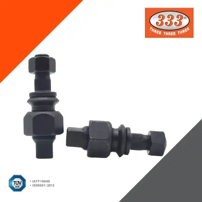 สกรูน็อตล้อ-หลังรถบรรทุก ISUZU NQR 135 แรง หัวน็อต 16 x 1.5 มิล, น็อต 16 x 1.5 มิล, ยาว 67 มิล REAR (L) 333 3RHB-S521L 333