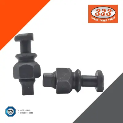 สกรูน็อตล้อ-หลังรถบรรทุก TOYOTA BU3000 หัวน็อต 16 x 1.5 มิล, น็อต 16 x 1.5 มิล, ยาว 62 มิล REAR (L) 333 3RHB-T212L 333