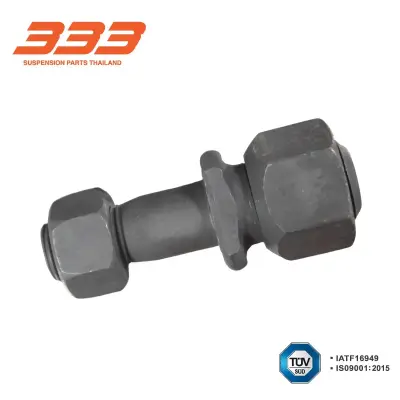 สกรูล้อหน้าซ้าย ISUZU KS21 S250 (ขนาด น็อต 24x1.5 มิล / ยาวทั้งตัว 78.5 มิล) 333 3FHB-S527L 333
