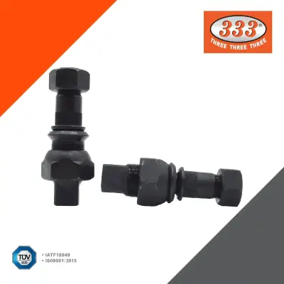 สกรูน็อตล้อ-หลัง รถบรรทุก ISUZU NPR NG หัวน็อต 20 x 1.5 มิล, น็อต 22 x 1.5 มิล, ยาว 84.5 มิล REAR (L) 333 3RHB-S530L 333