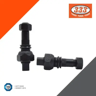 สกรูน็อตล้อ-หลัง รถบรรทุก ISUZU NMR CNG หัวน็อต 18x1.5 มิล, น็อต 20x1.5 มิล, ยาว 89 มิล REAR (L) 333 3RHB-S532L 333